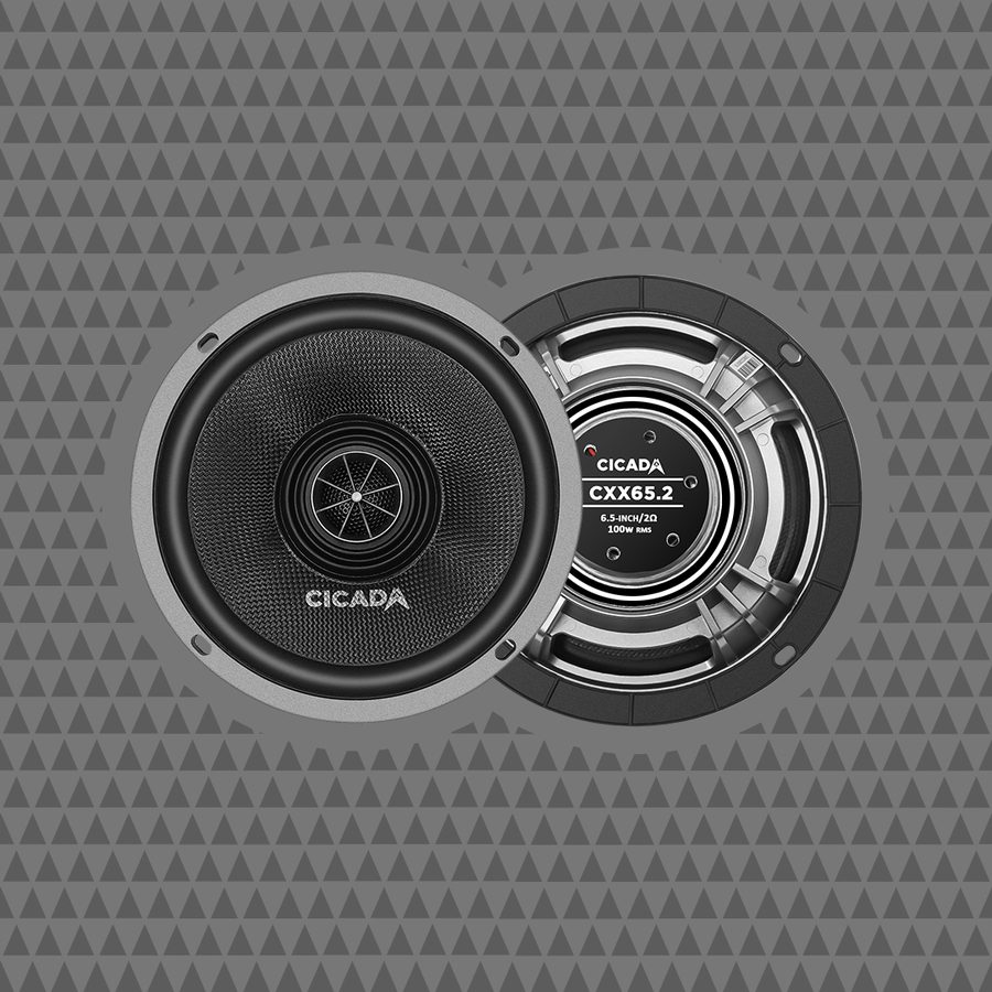 Cicada CXX 6.5 speakers in the 4-speaker Road Glide kit