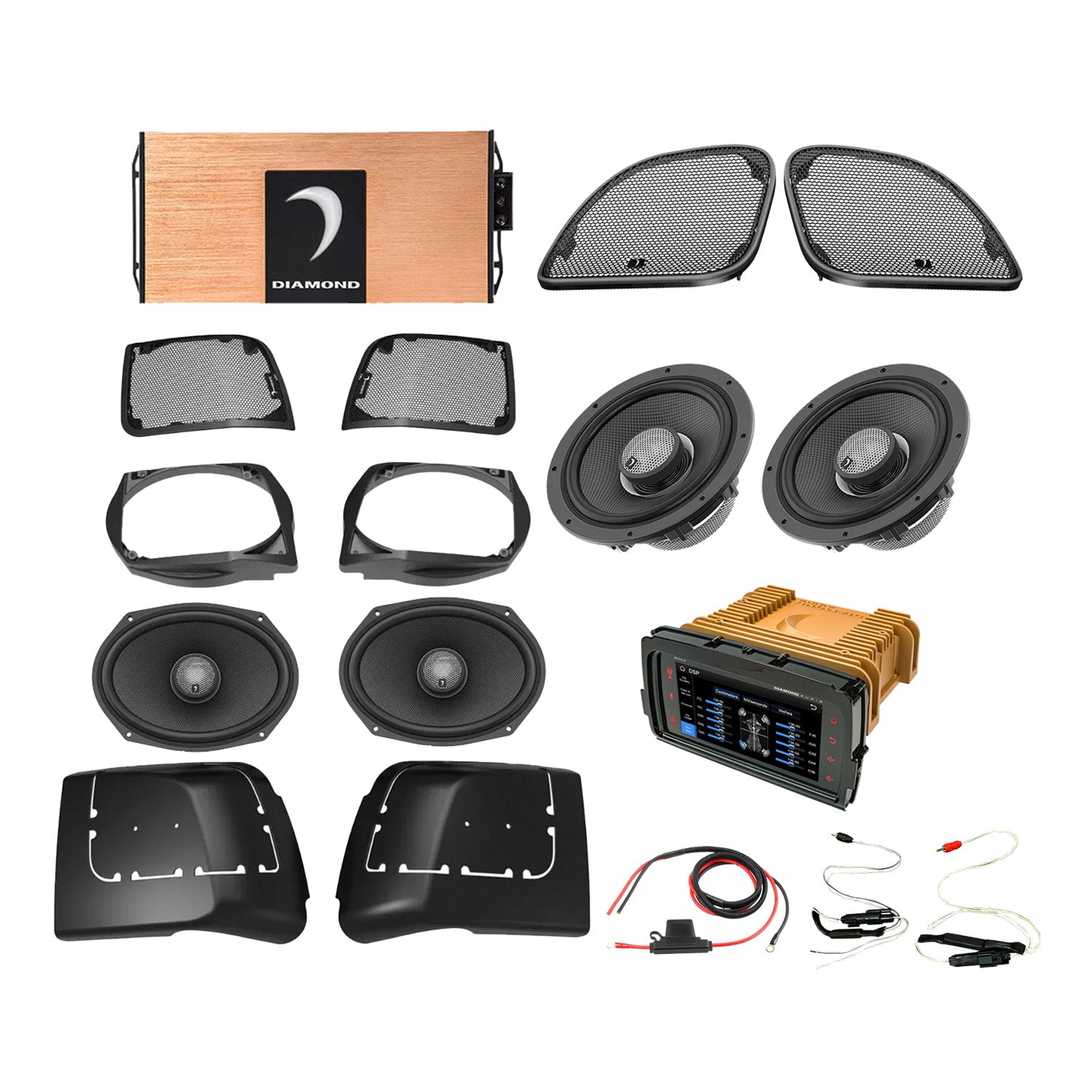 DA1423RGSP3R 2014–2023 Road Glide 4-Speaker System