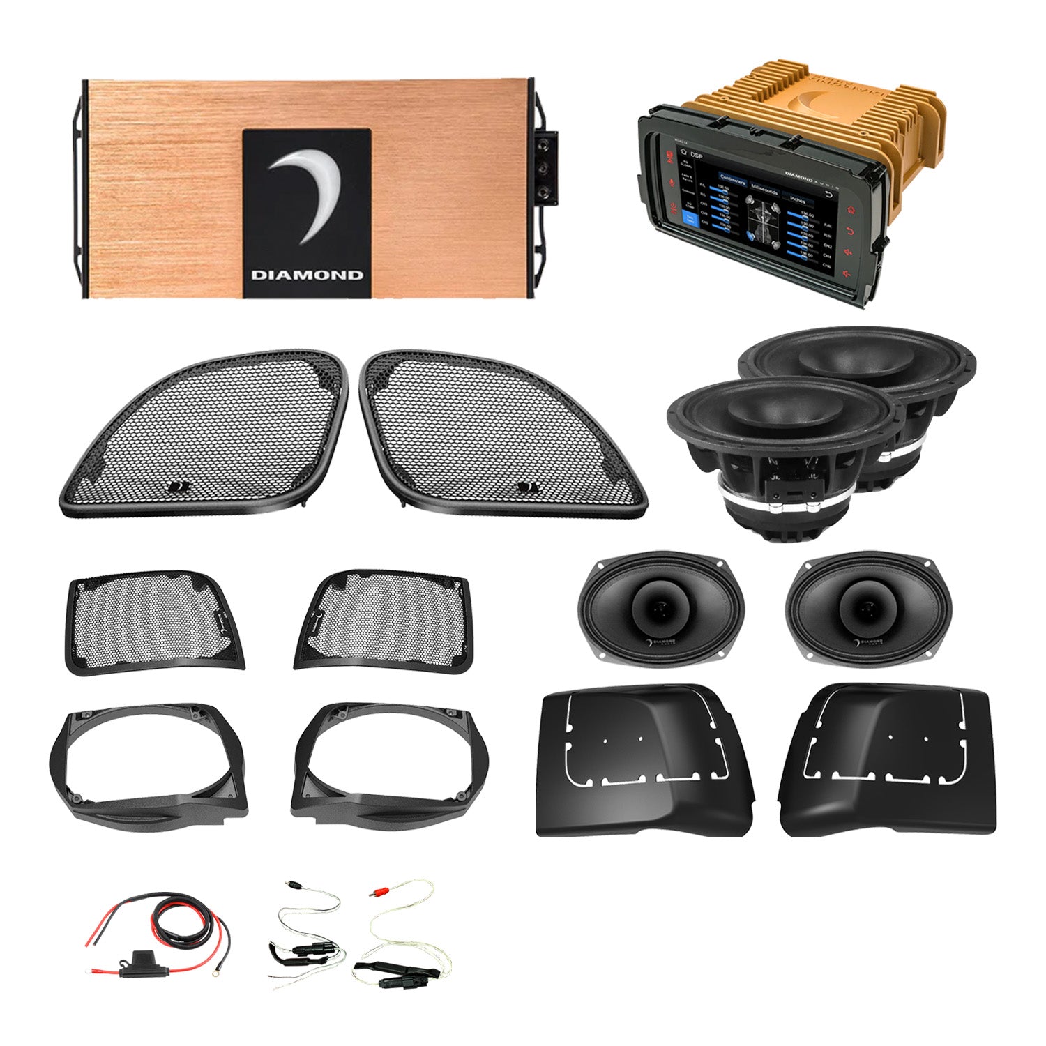 DA1423RGSP4R 2014–2023 Road Glide 4-Speaker System