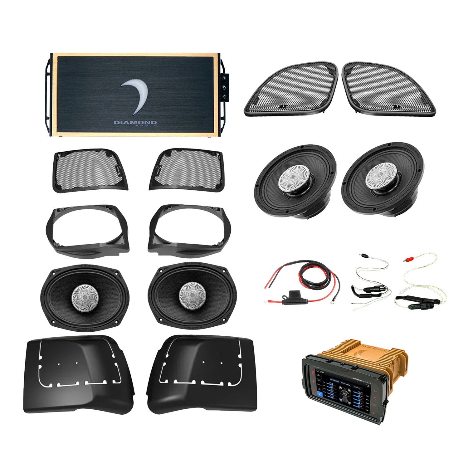 DA1423RGSP5R 2014–2023 Road Glide 4-Speaker System