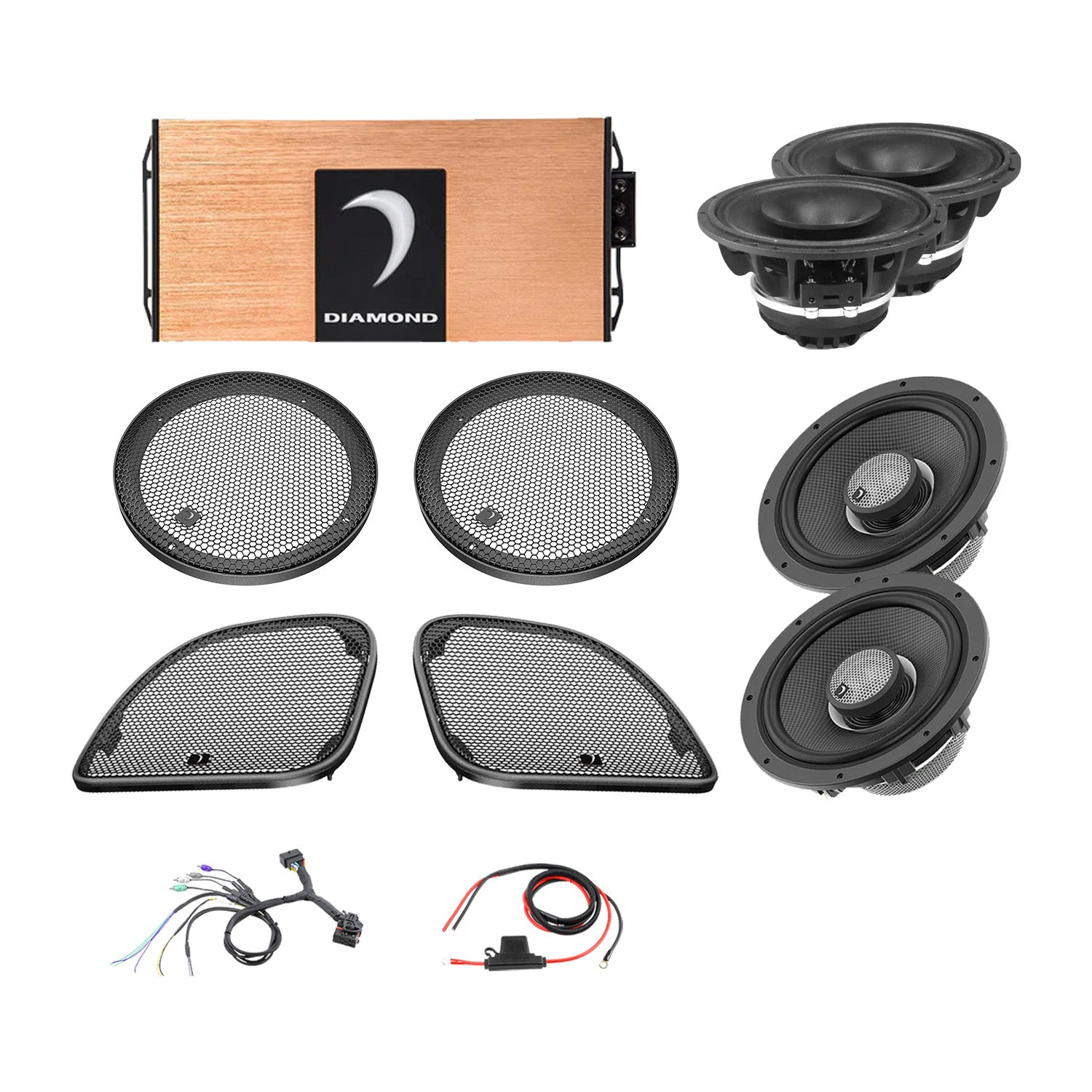 DA1423RGTP2 2014–2023 Road Glide 4-Speaker System