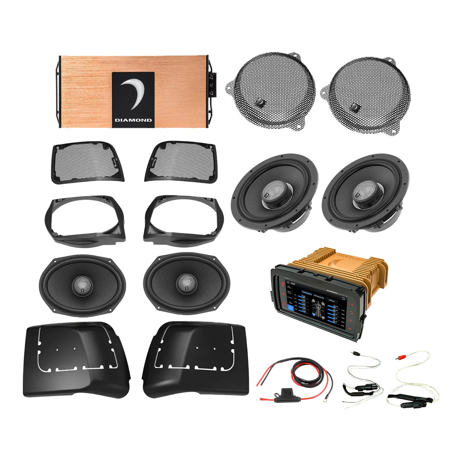 DA1423SGSP3R 2014–2023 Street Glide 4-Speaker System