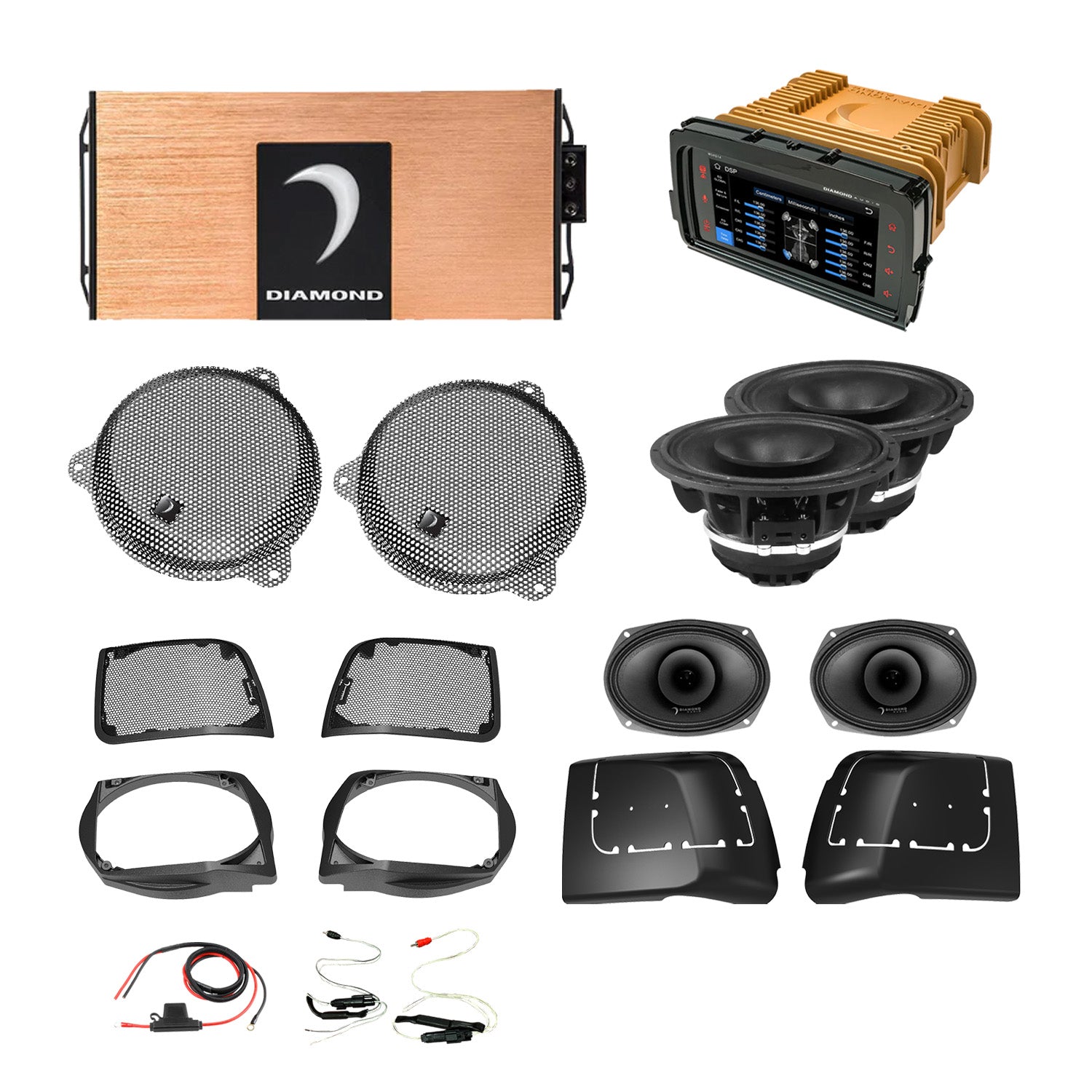 DA1423SGSP4R 2014–2023 Street Glide 4-Speaker System