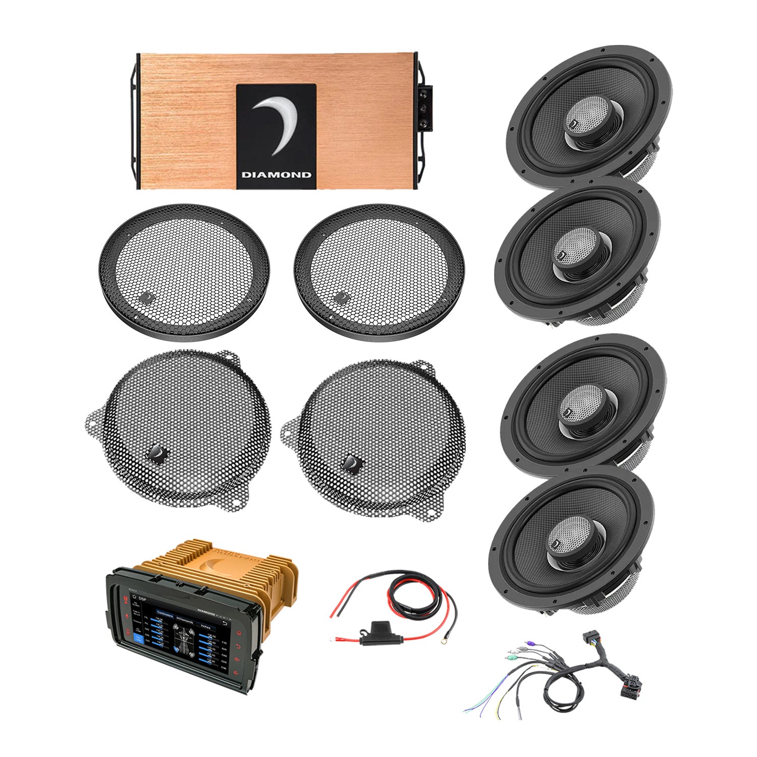DA1423SGTP1R 2014–2023 Street Glide 4-Speaker System