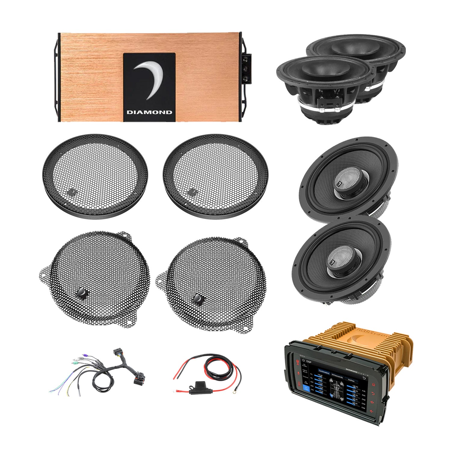 DA1423SGTP2R 2014–2023 Street Glide 4-Speaker System