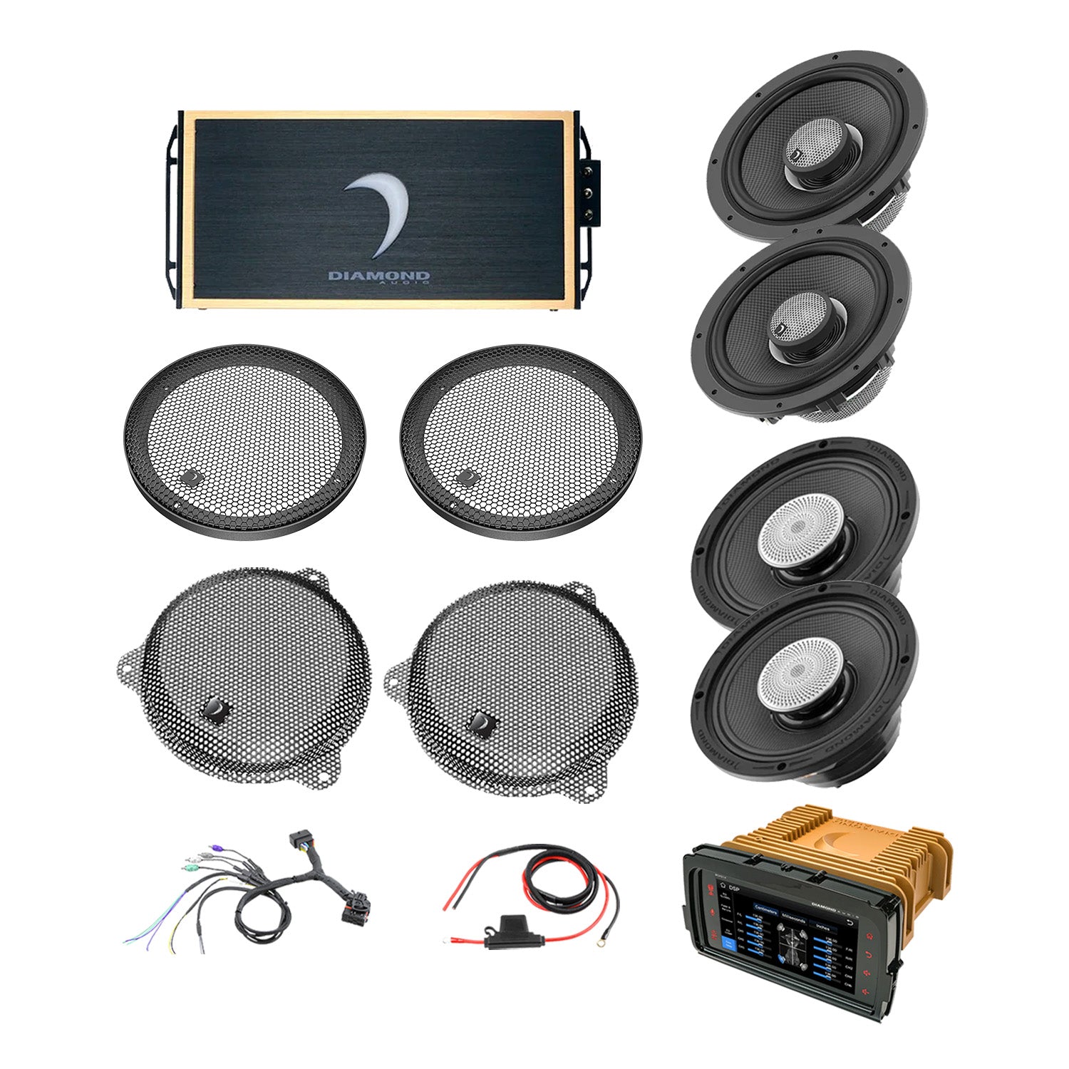 DA1423SGTP3R 2014–2023 Street Glide 4-Speaker System