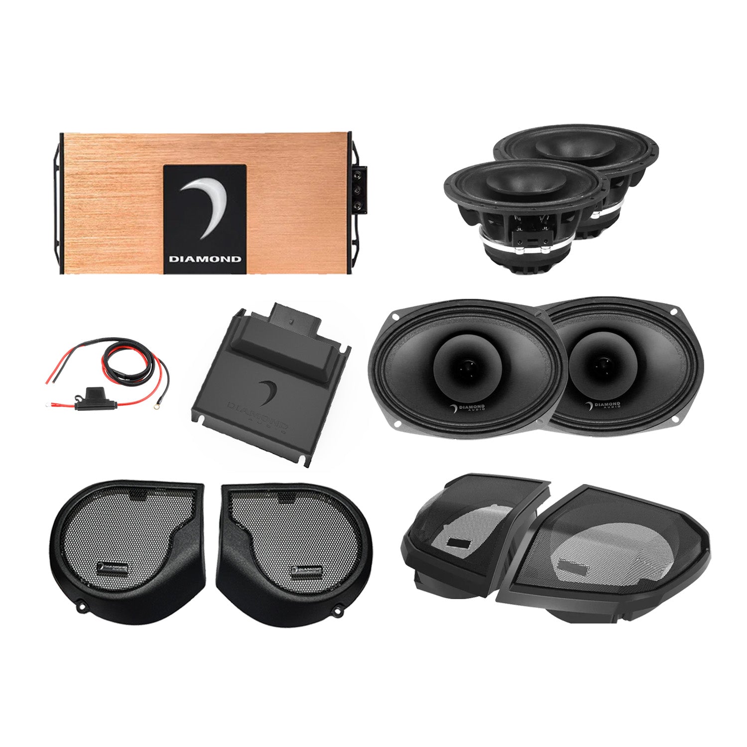 DA24SGSP4 24+ Street Glide 4-Speaker System