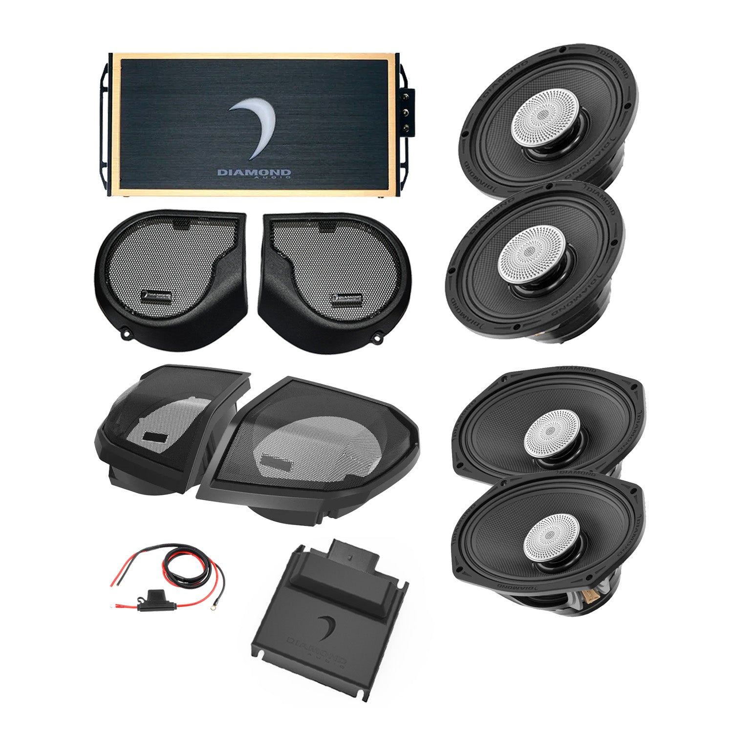 DA24SGSP5 24+ Street Glide 4-Speaker System