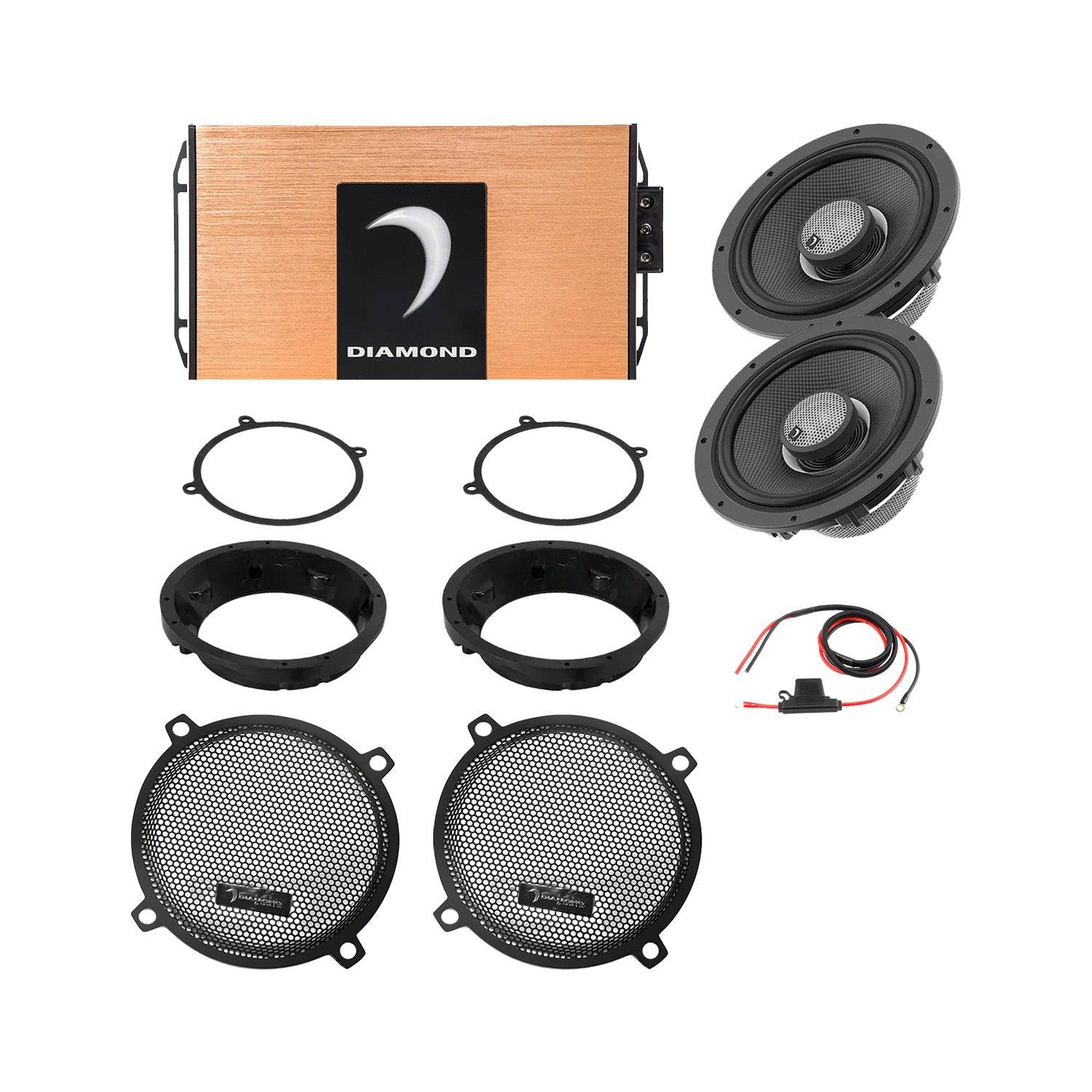 DA9813SGSP1 1998–2013 Street Glide 2-Speaker System