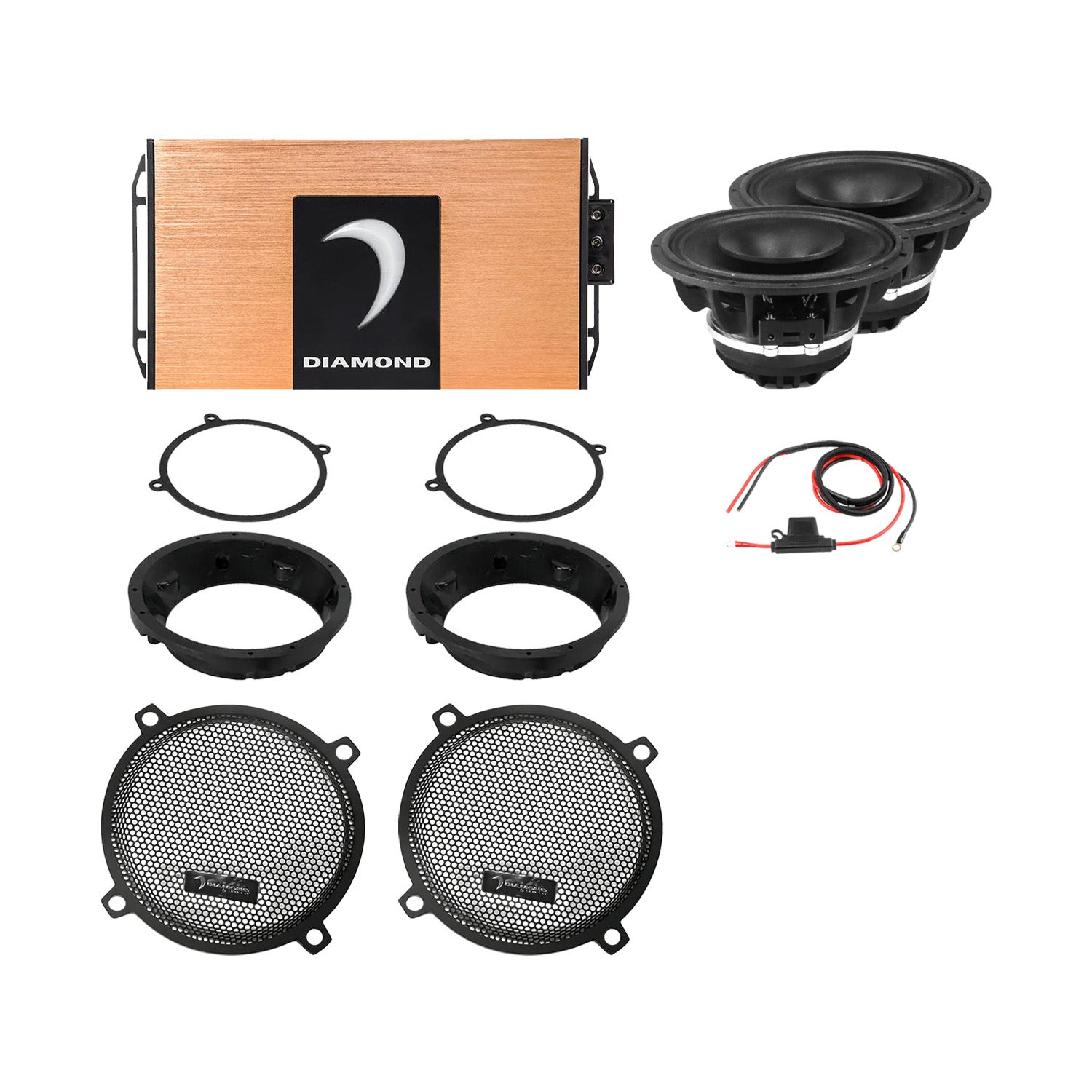 DA9813SGSP2 1998–2013 Street Glide 2-Speaker System