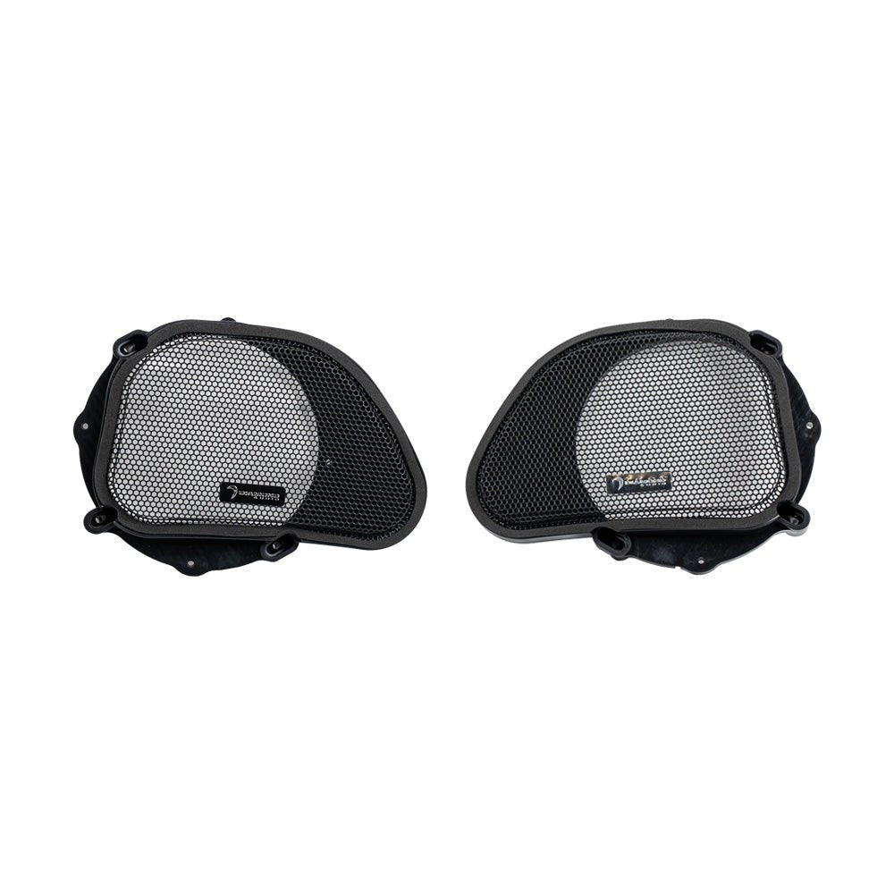 DHDRG13 1998-2013 Road Glide Fairing Grills W/Diamond Logo (Pair)