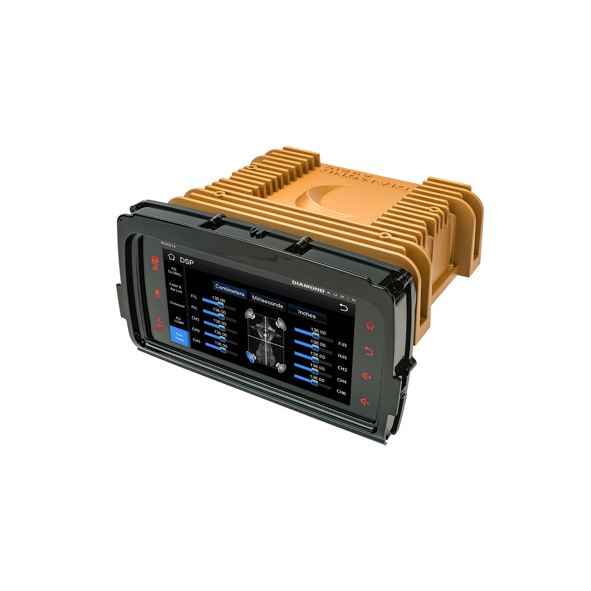 MSHD14 Harley plug-and-play head unit