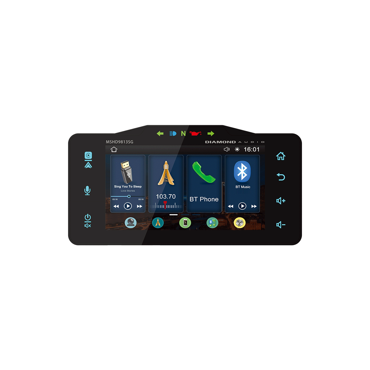 MSHD9813SG Harley plug-and-play head unit