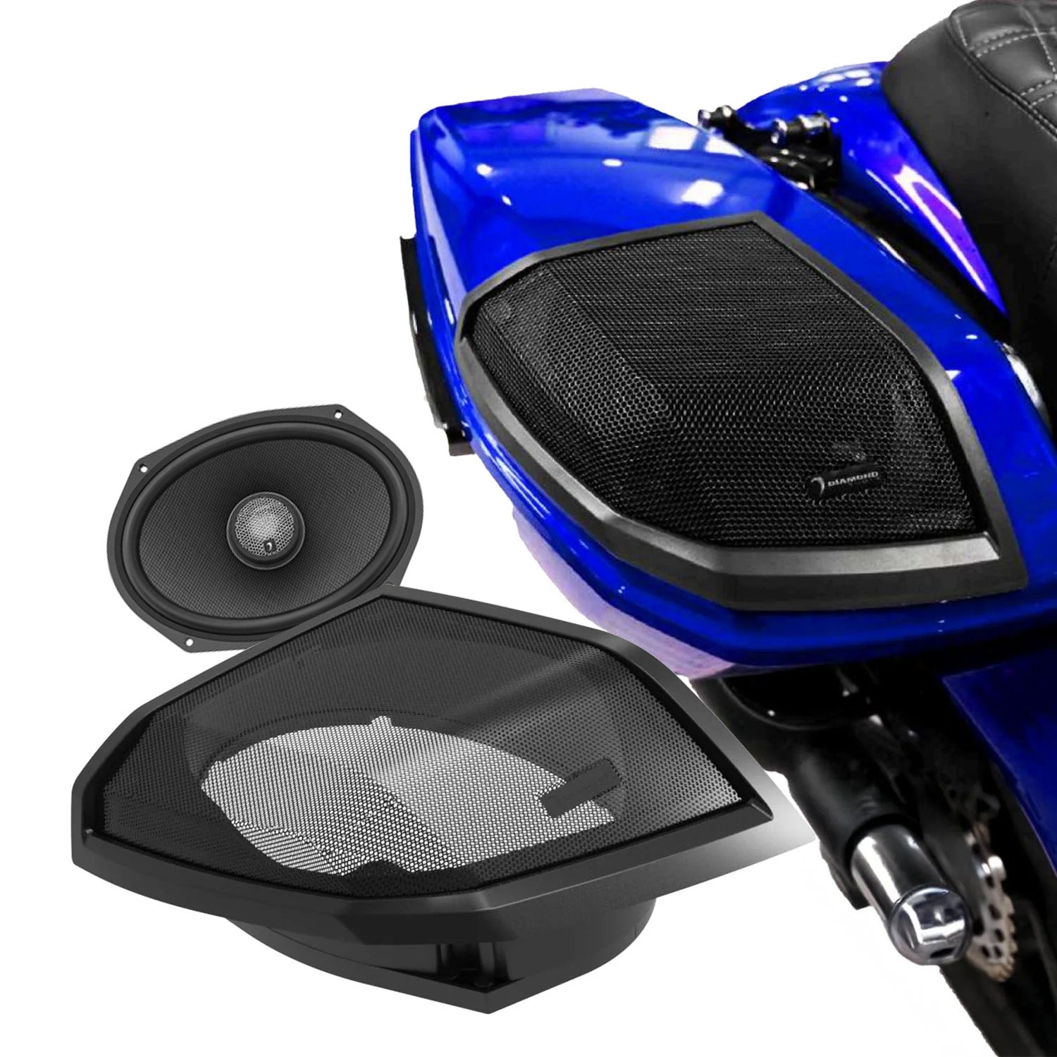 MSHXM69F2BKLK24 2024+ Cut In Speaker Lid Kit with HXM69F2BK (2Ω)