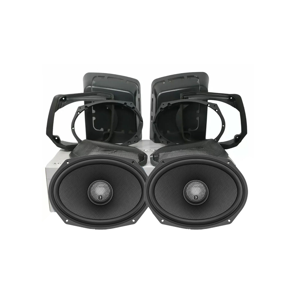 MSHXM69F4BKLK13 1998-2013 Cut In Speaker Lid Kit with HXM69F4BK (4Ω)