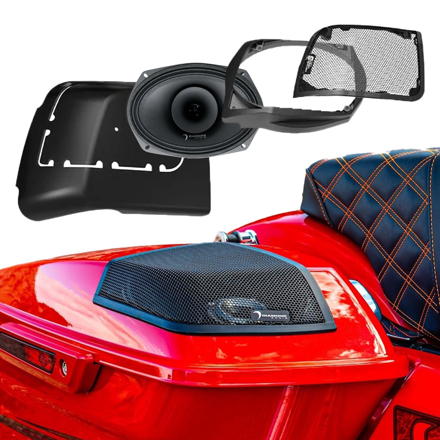 MSMP692LK 2014-2023 Cut In Lid Kit with MP692 (2Ω) Speakers