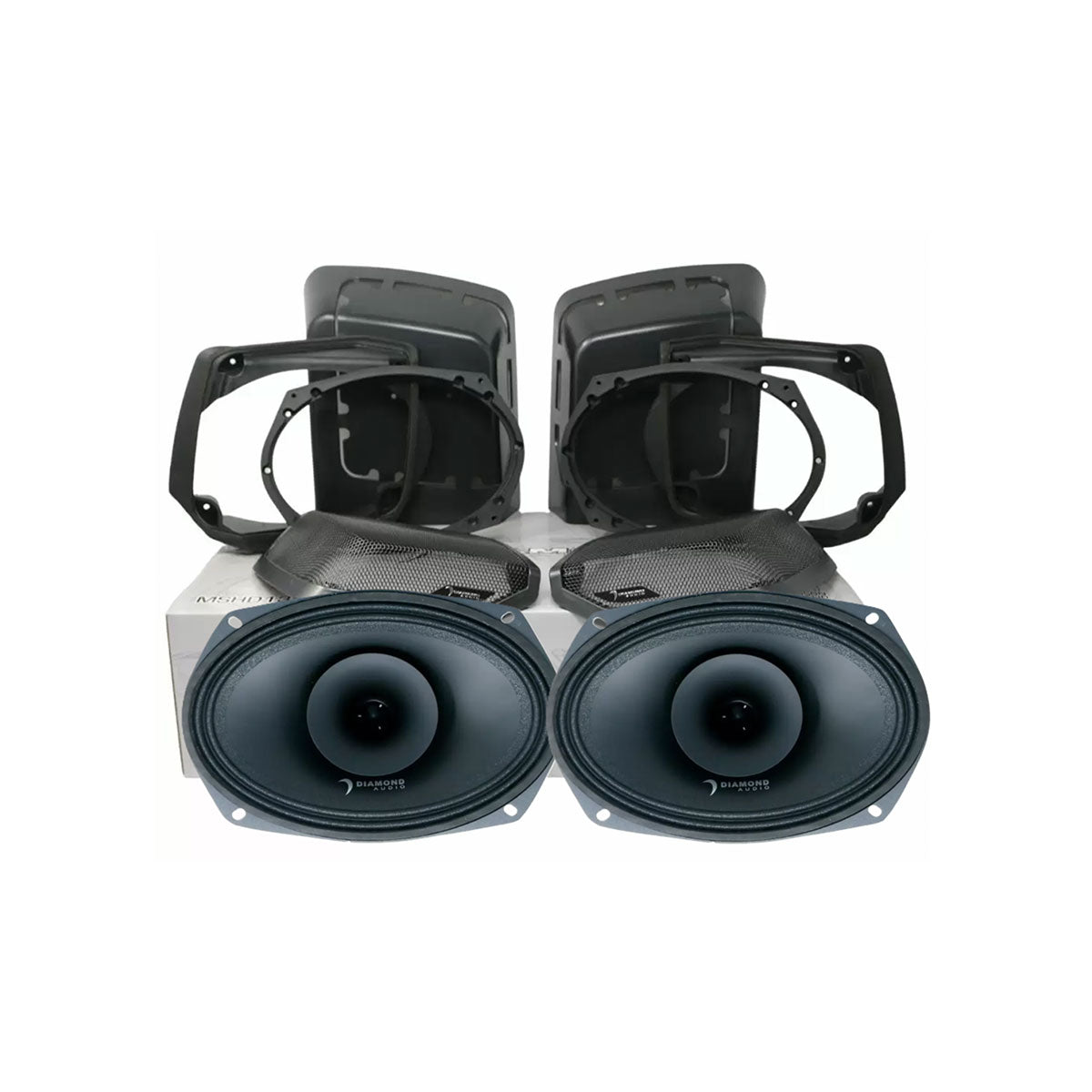 MSMP692LK13 1998-2013 Cut-In Lid Kit with MP692 Speakers (2Ω)