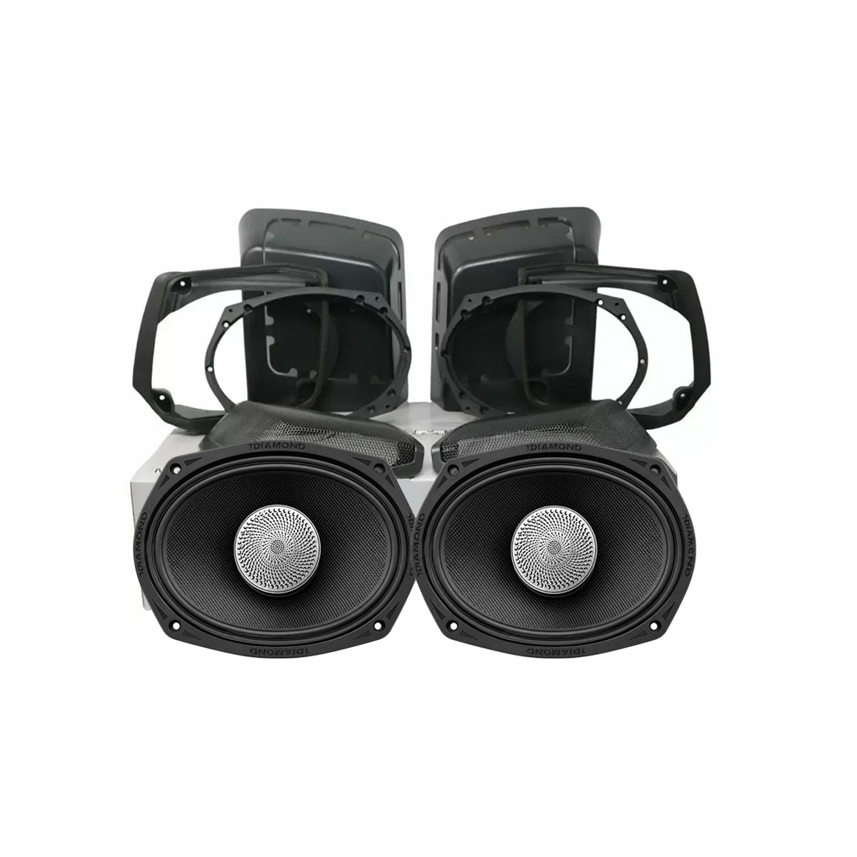 MSMS692NEO4LK13 1998-2013 Cut In Speaker Lid Kit with MS692NEO4 Speakers (4Ω)