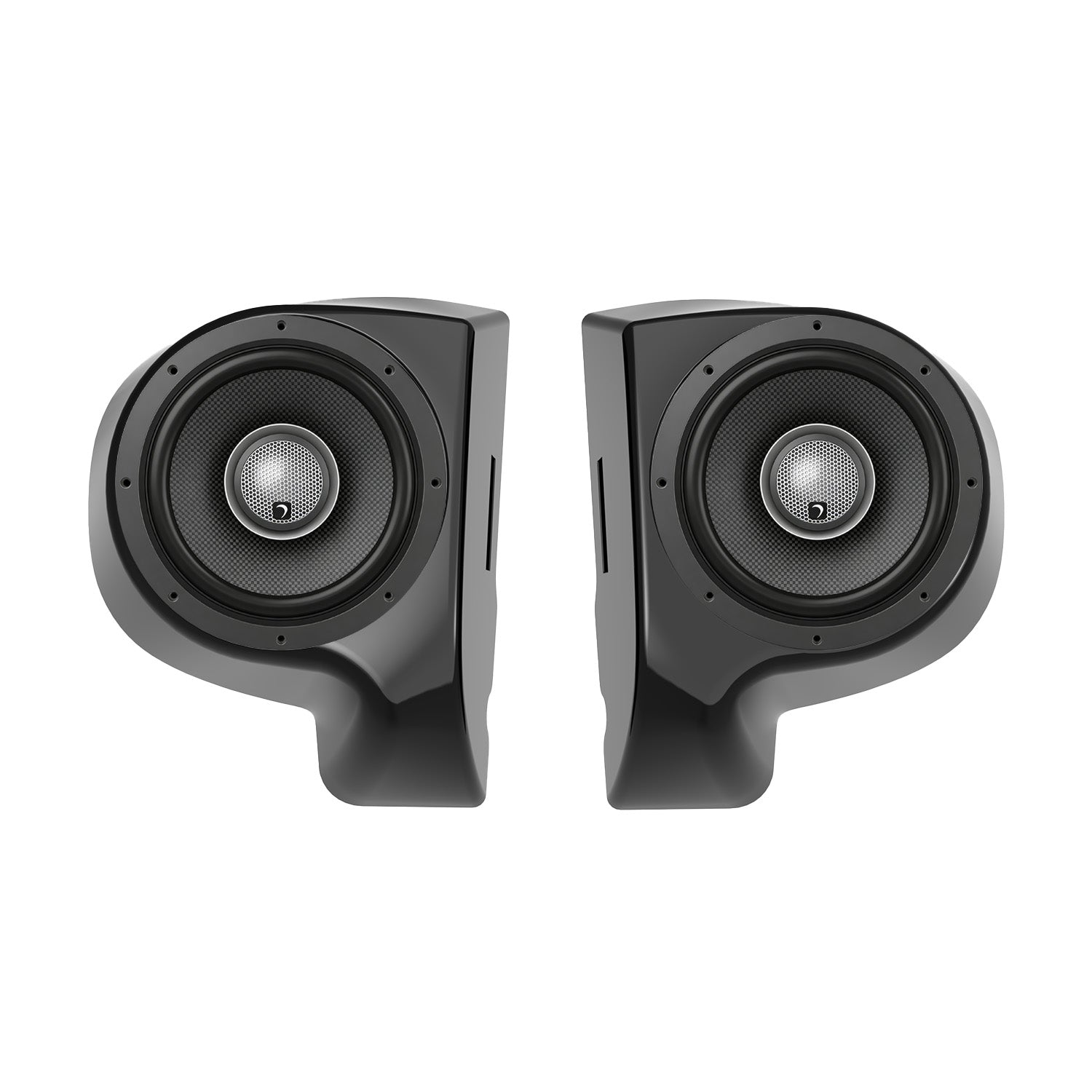 PODHXM65F4BK 2014-2023 Harley Kick Pods with HXM65F4BK Speakers 4Ω