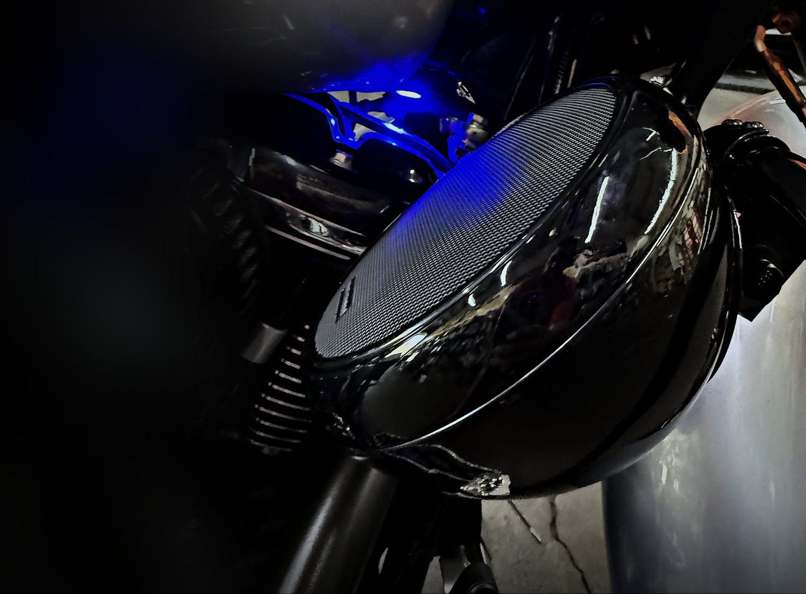 Harley Street Glide bagger audio