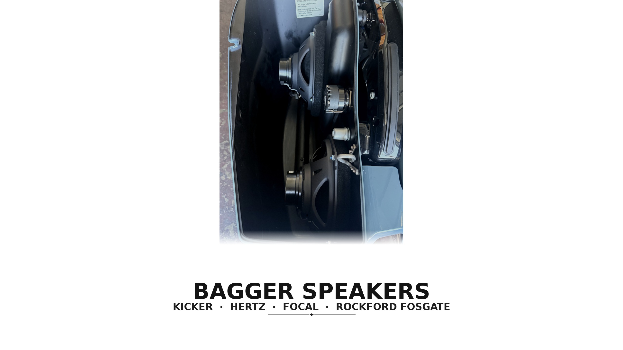 bagger speakers