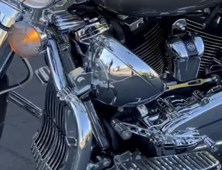 Harley bagger craftsmanship
