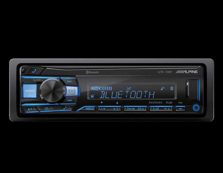 Alpine UTE-73BT Bluetooth deck