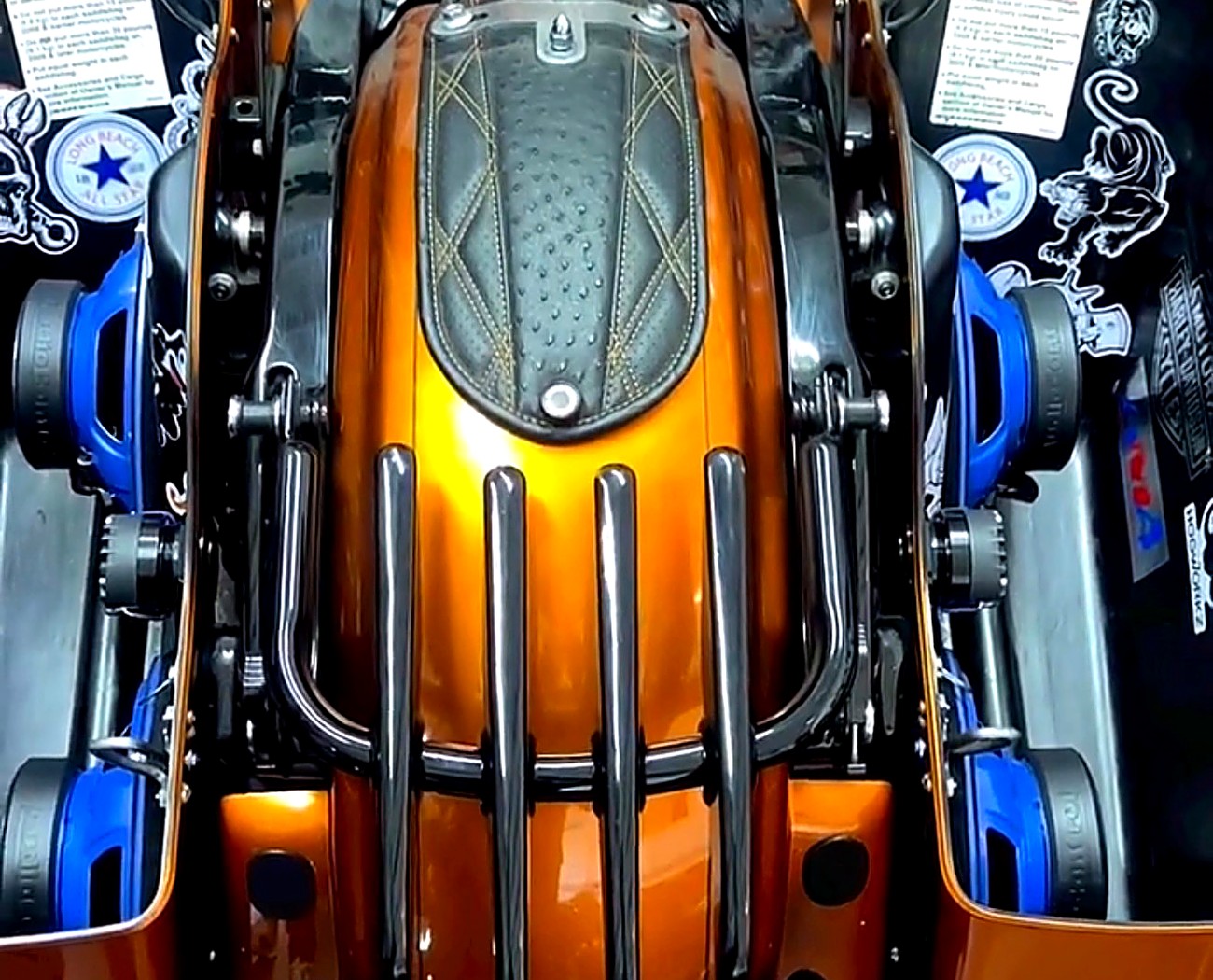 Saddlebag speaker install, complete bagger audio build